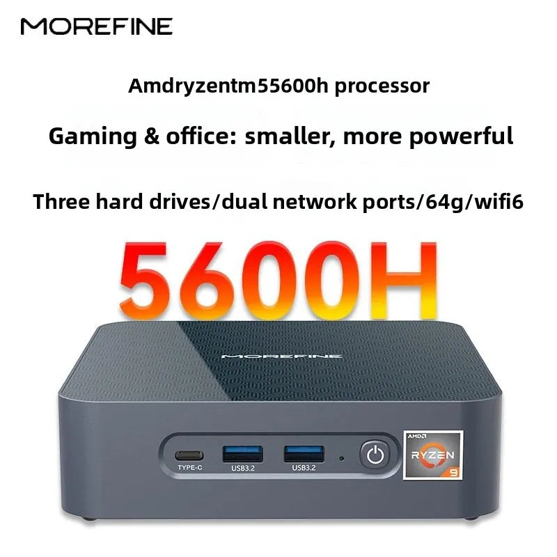 Mini PC Morefine S500+ Ryzen 5