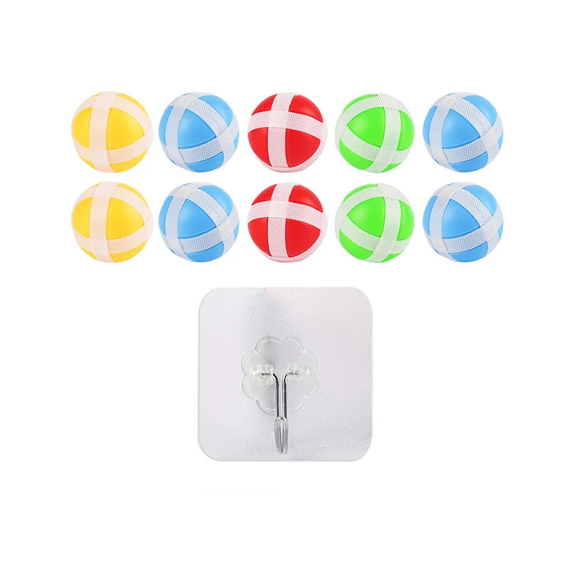 Montessori Throw Sport Slingshot Target Sticky Ball Dartboard Basketball Board Games Educational Children's outdoor toy Kid Game