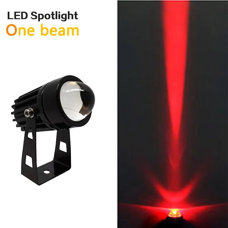 Spot LED Mural Extérieur 9W IP66 RGB