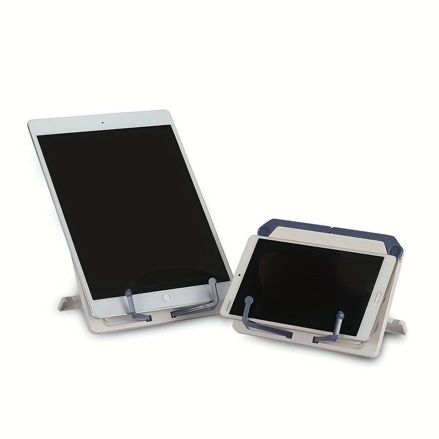 1 PC Lightweight Adjustable Portable Book Stand, for Reading, Music Score, Drawing, and More - Durable Plastic Construction