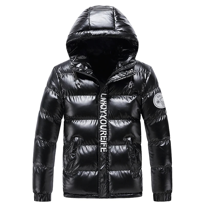 Veste Matelassee Hiver Brillante Hoodie