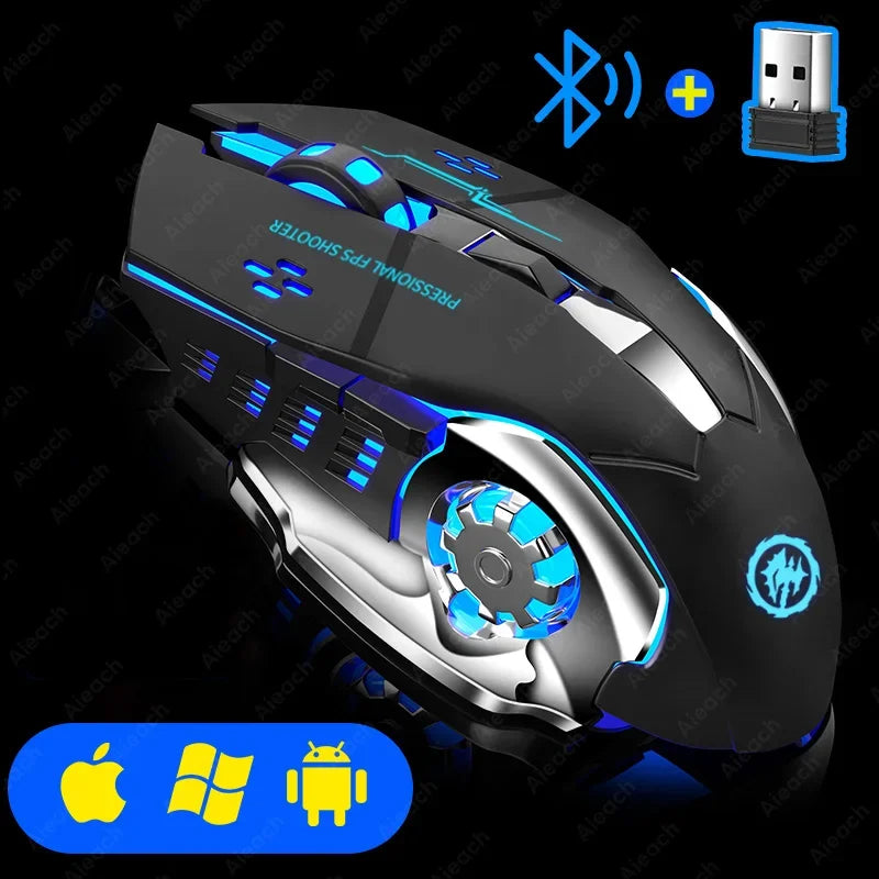 Souris Gaming "Obsidian" - Triple Mode & RGB