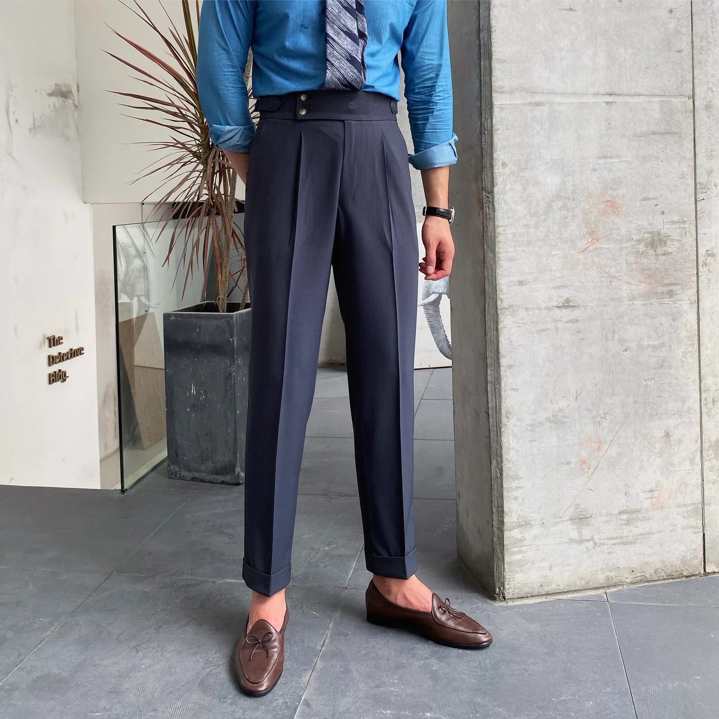 Pantalon Slim Naples British Ceremonie