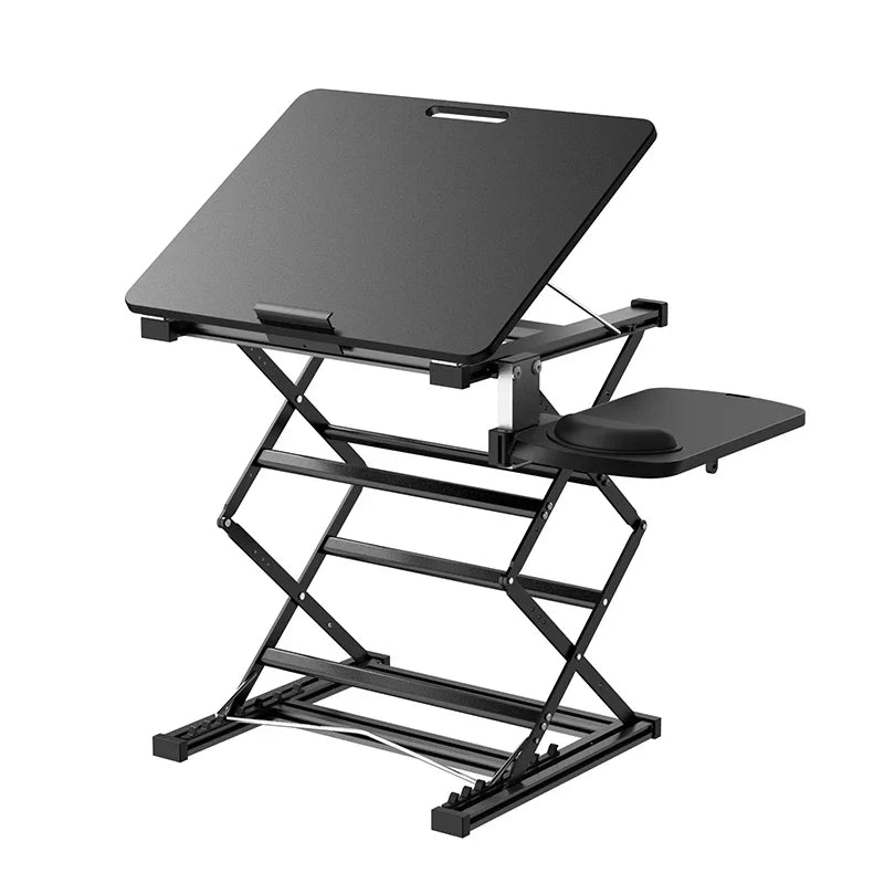 Standing laptop height-adjustable desk folding desktop height-adjustable frame and eye-level stand Laptop Parts Accessories