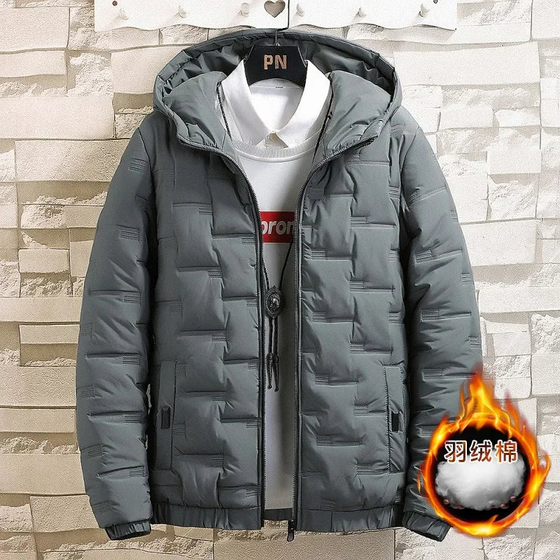 Parka Coton Outdoor Capuche Homme Hiver