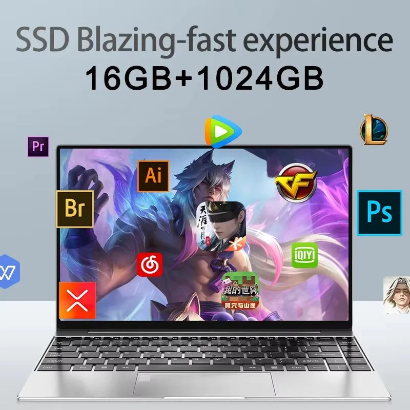 PC Gaming 14.1 4405U 16Go 2To Win11 v2