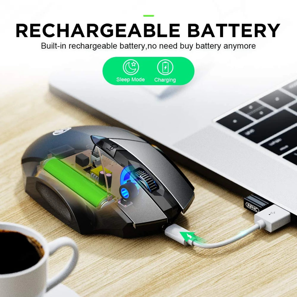 Souris Sans-Fil "Silent Click" - Bureau & Nomade