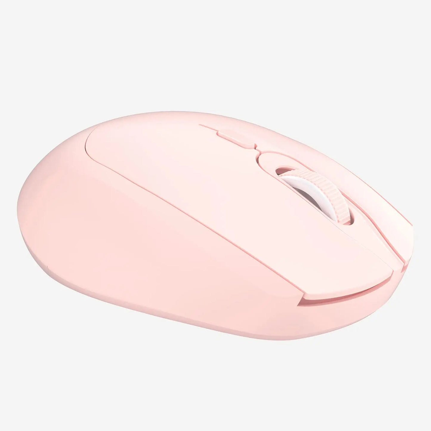 Portable Computer Mouse  2.4G with USB Receiver Wireless Mouse for PC Tablet Laptop (Pink)