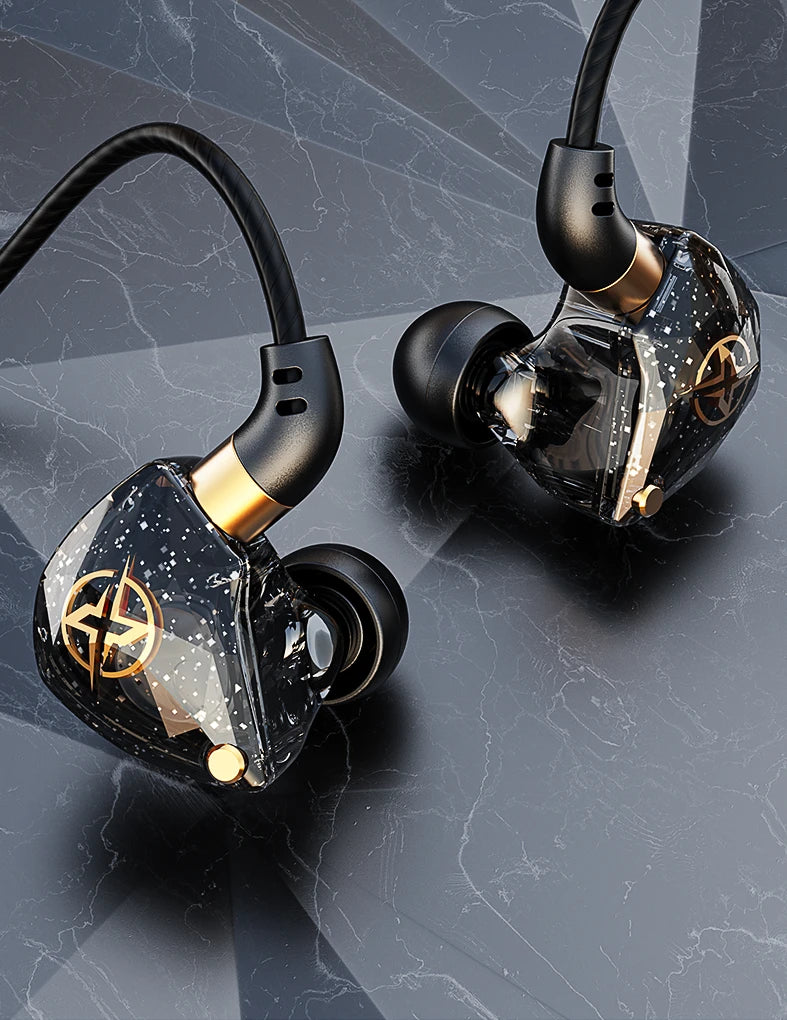 X6 3.5mm Wired Earphone Bass HiFi Headphones Stereo Girl Gift Music Earphones Musician Headset Gamer Earbuds for Huawei