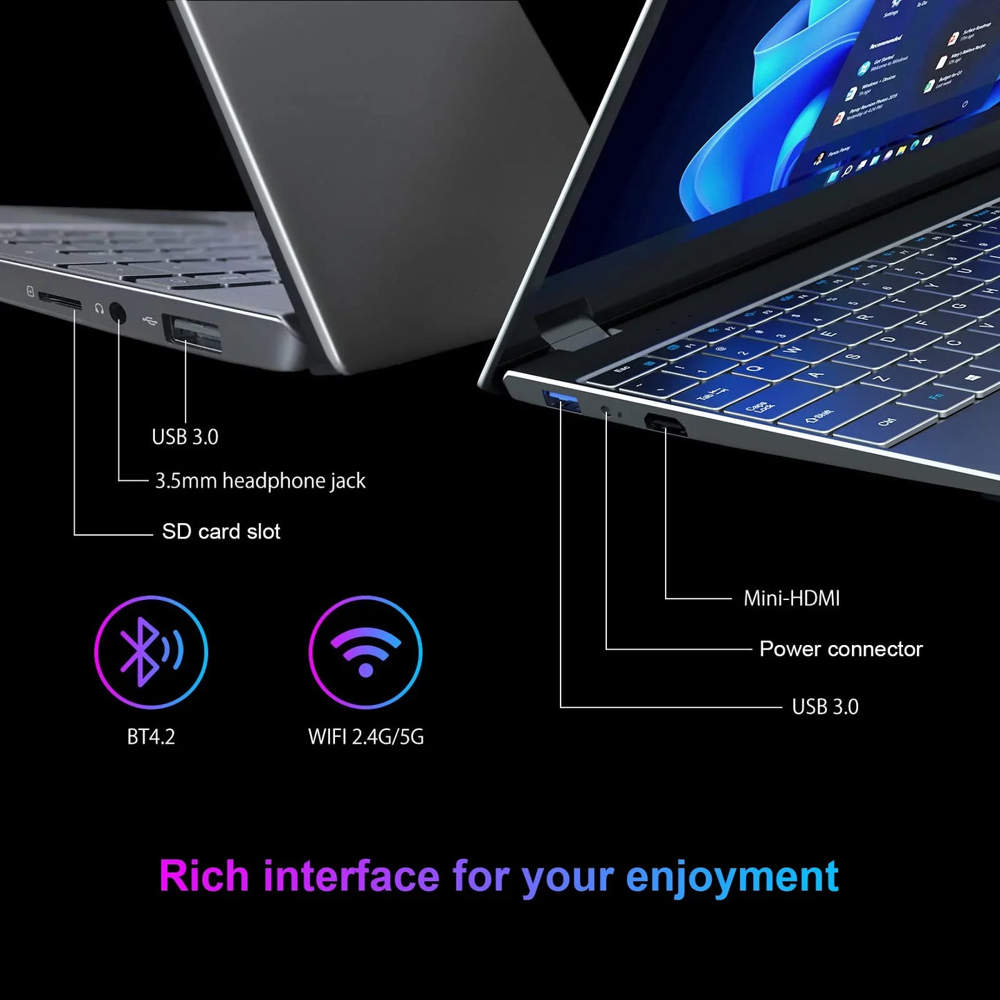 PC QERE S15 15.6" N5095 16Go/512Go