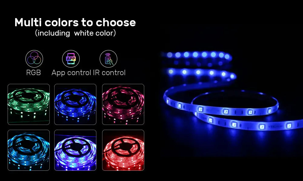 Ruban LED RGB 3535 5V Sync Musique