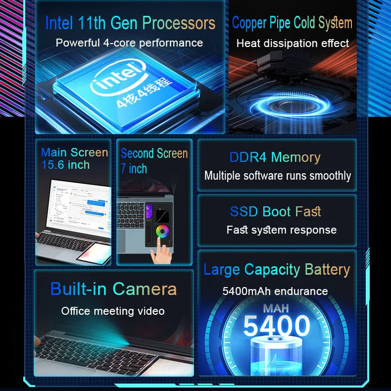 PC Intel 16Go/1To SSD Win11 Gaming