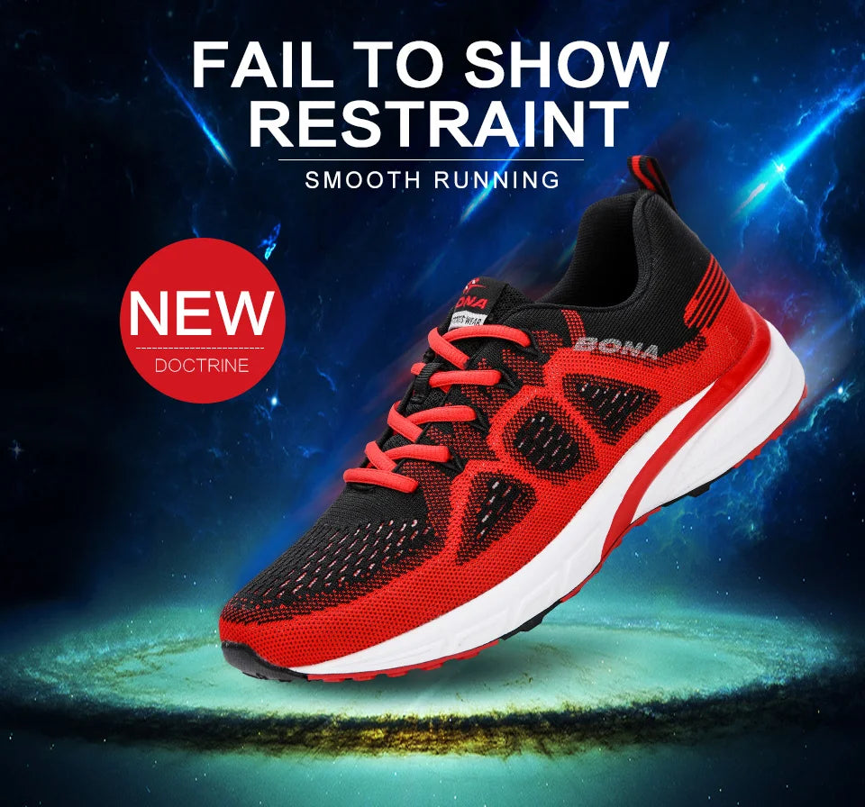Sneaker Sport Maille Léger BONA