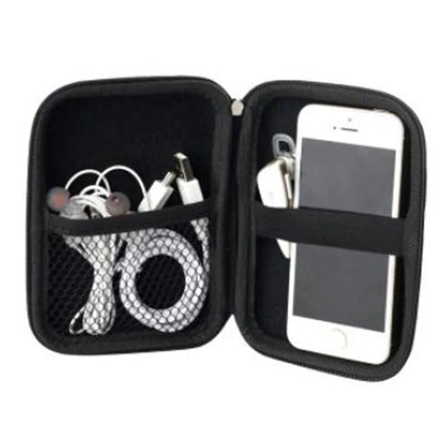 Portable 2.5" External Storage USB Hard Drive Disk HDD Carry Case Cover Multifunction Cable Earphone Pouch Bag For PC Laptop