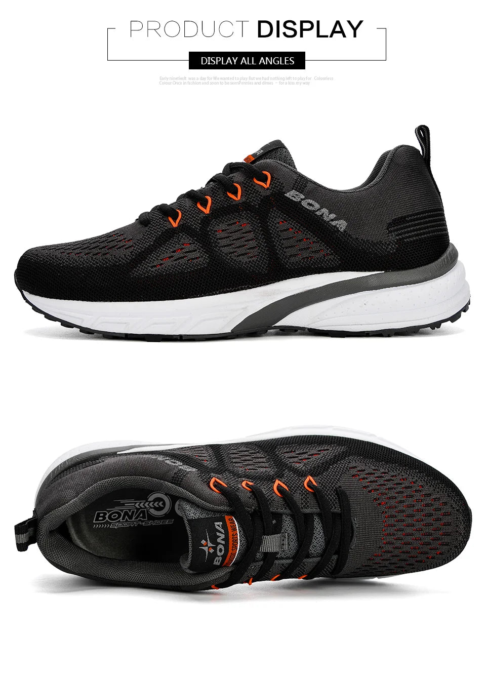 Sneaker Sport Maille Léger BONA