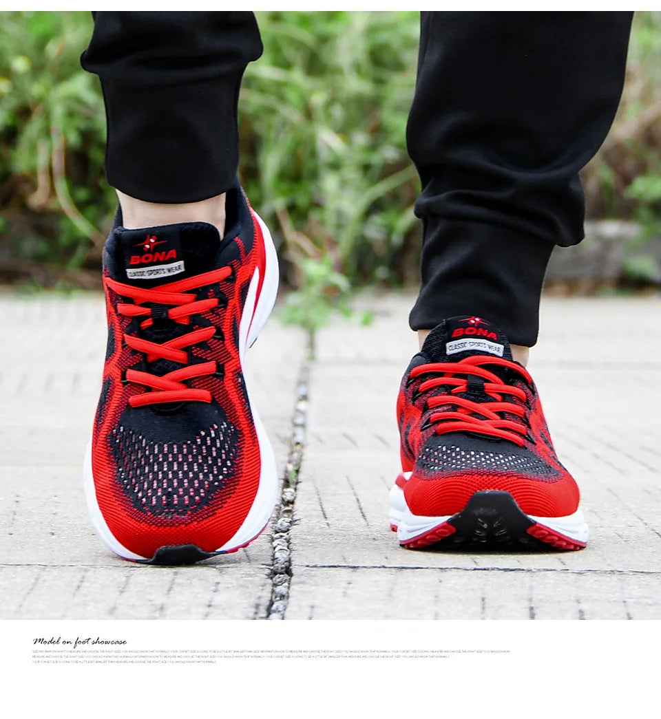Sneaker Sport Maille Léger BONA