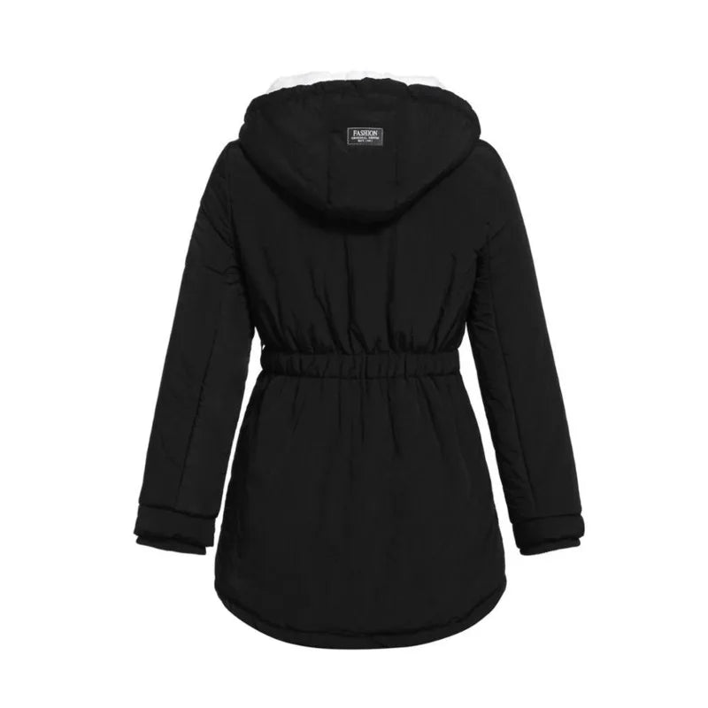 Parka Femme Mi-Longue UZZDSS Plush
