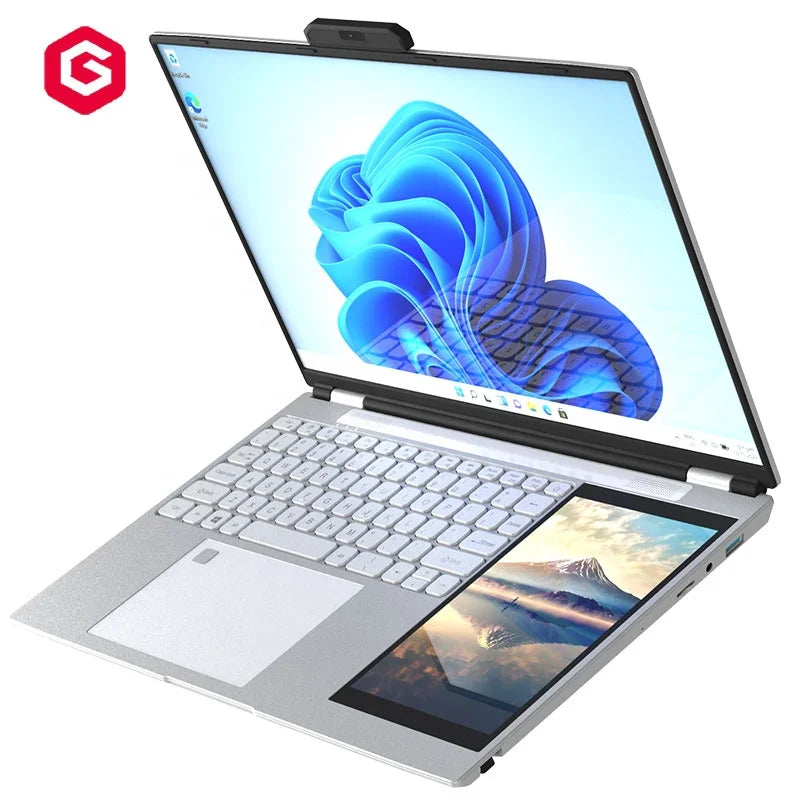 PC Double Écran 15.6+7" Tactile