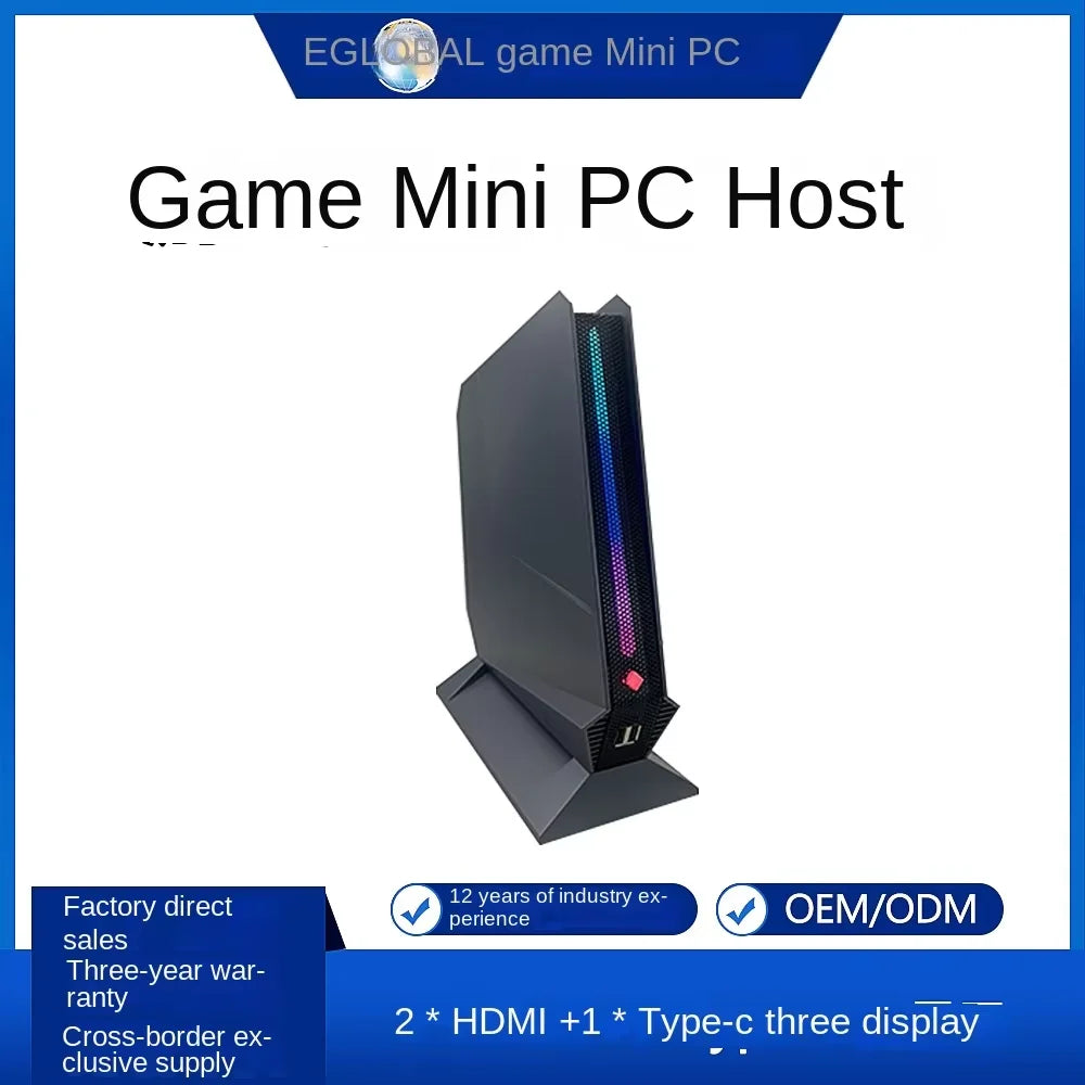 High-performance Gaming Computer Mini Pc Intel I9-9880H GTX1650 256GB 8gb Ram Ddr4 Powerful Win11 Desktop Gaming Mini Pc