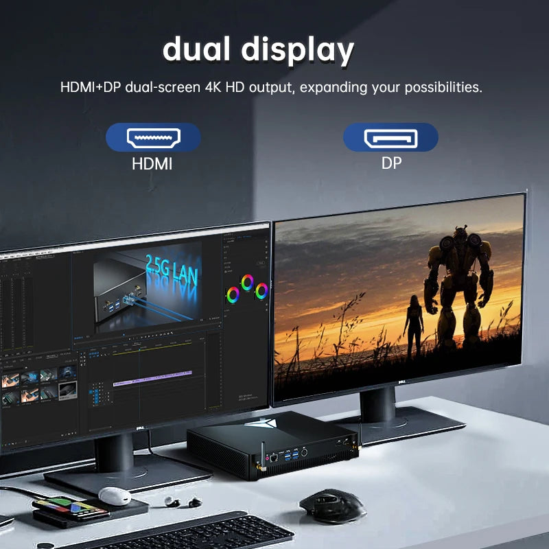 MSECORE MV200 Mini PC Gaming Desktop Computer I5-10400F I7-10700F I9-10900F GTX1650 4G Dedicated Card DDR4 Designed 4K Gaming PC
