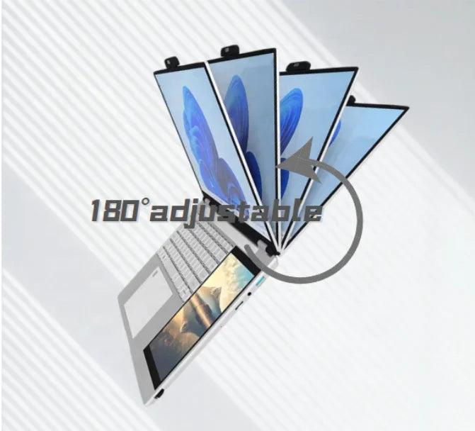 PC Double Écran 15.6+7" Tactile