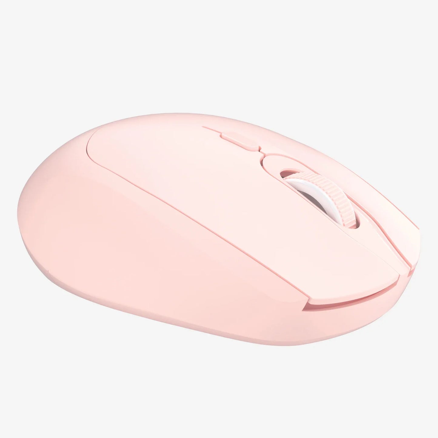 Portable Computer Mouse  2.4G with USB Receiver Wireless Mouse for PC Tablet Laptop (Pink)