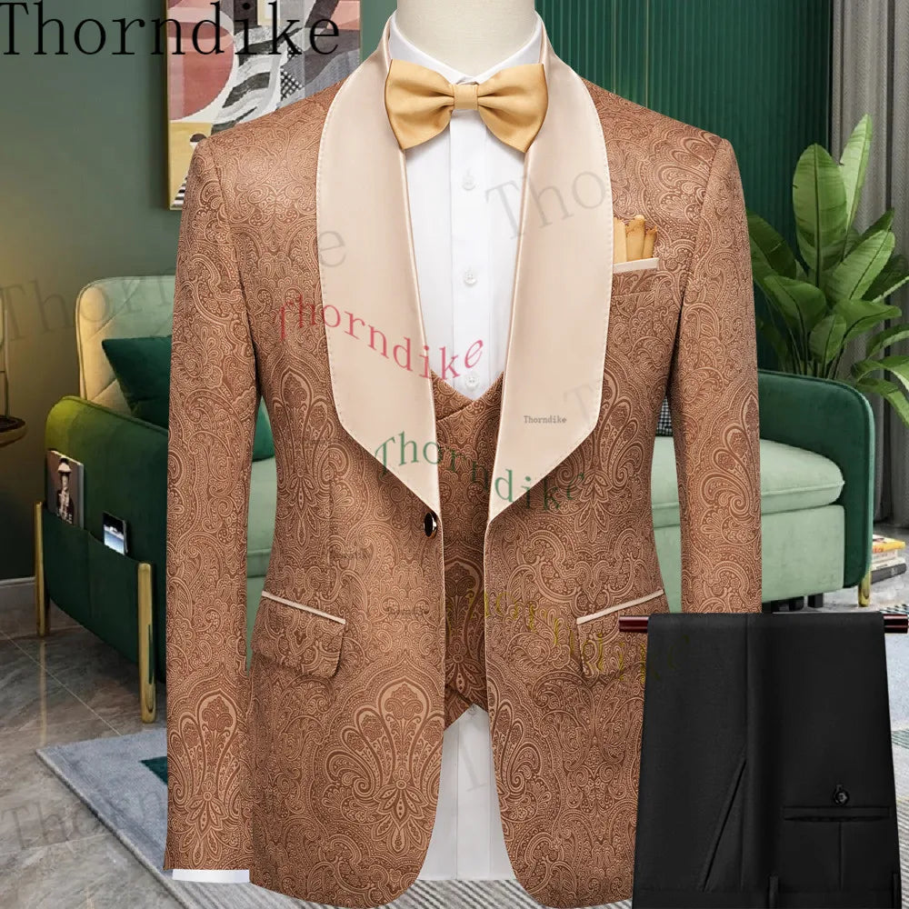 Tuxedo Thorndike 3 Pieces Mariage Gala