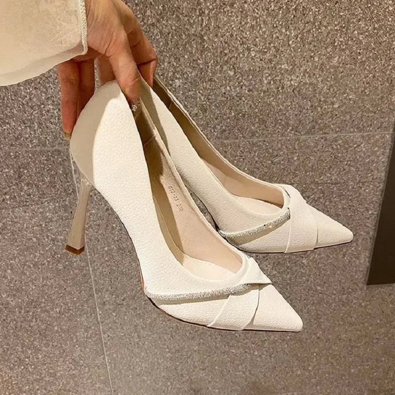 sapatos femininas women fashion sweet beige sexy party stiletto heel shoes zapatos de mujer lady black comfort heel pumps c689
