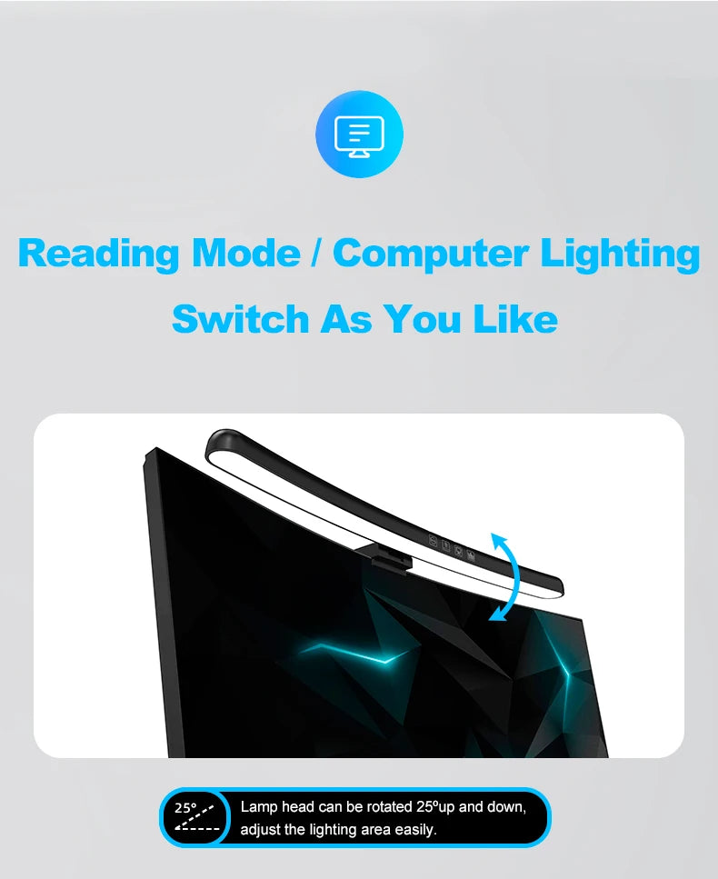 Barre Lumineuse Moniteur PC RGB Protection Yeux