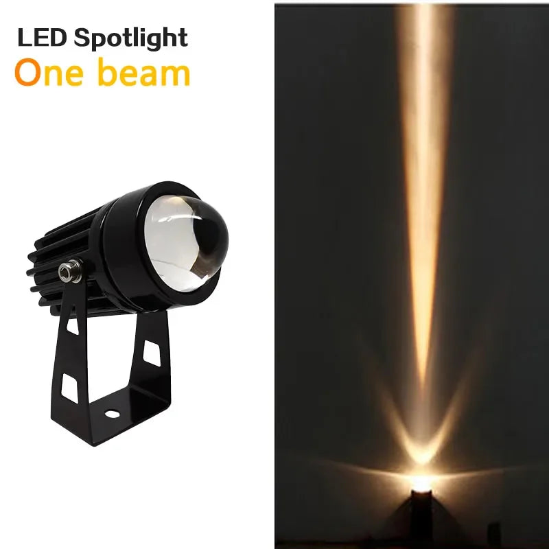 Spot LED Mural Extérieur 9W IP66 RGB