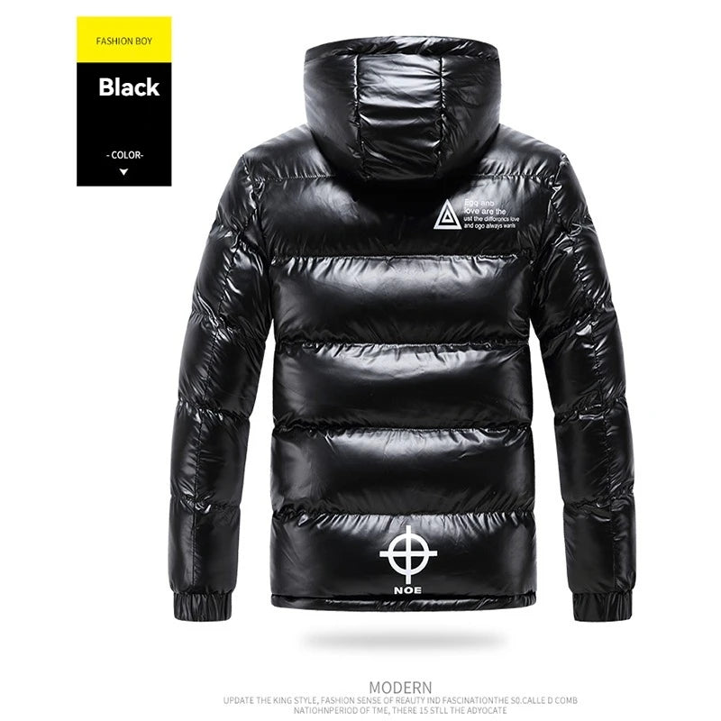 Veste Matelassee Hiver Brillante Hoodie
