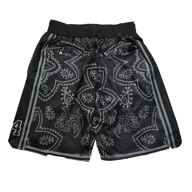 Short Basketball Black Mamba Broderie
