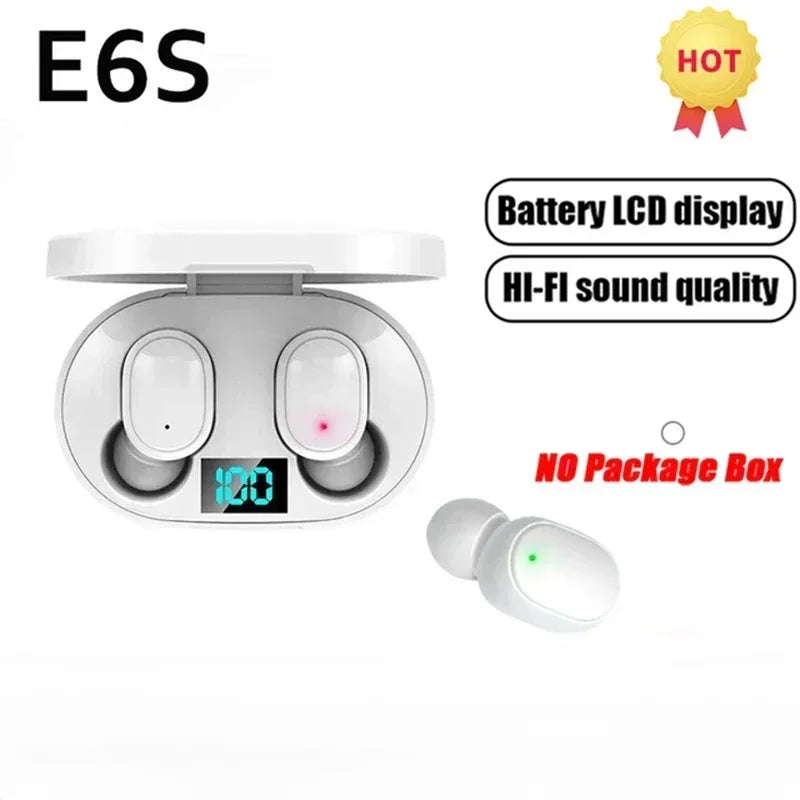 Écouteurs Bluetooth TWS E6S Anti-Bruit