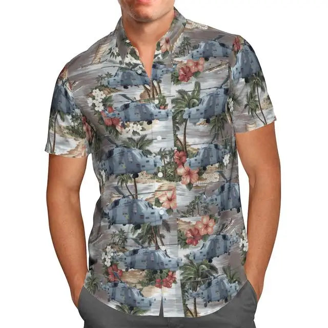 T-Shirt Hawaiian 3D Vaisseau Spatial