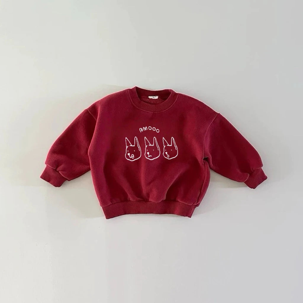 Sweat Junior "Lovely" - Coupe Confort