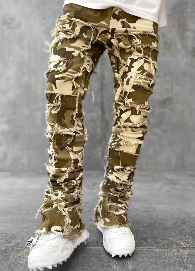Cargo Camouflage Baggy Y2K Jogger Homme