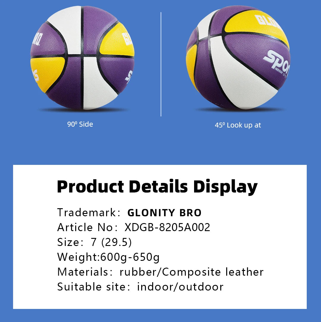 Ballon de Basket "Stars & Stripes" - Custom USA Edition