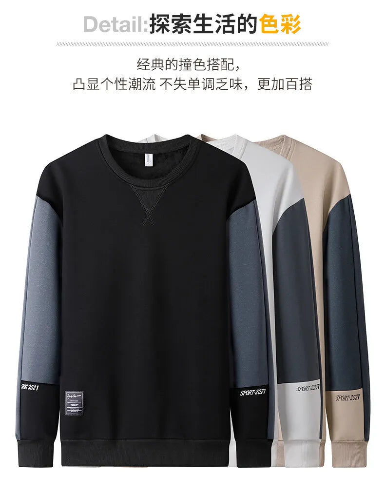 Sweat à Col Rond - Large Size M-5XL
