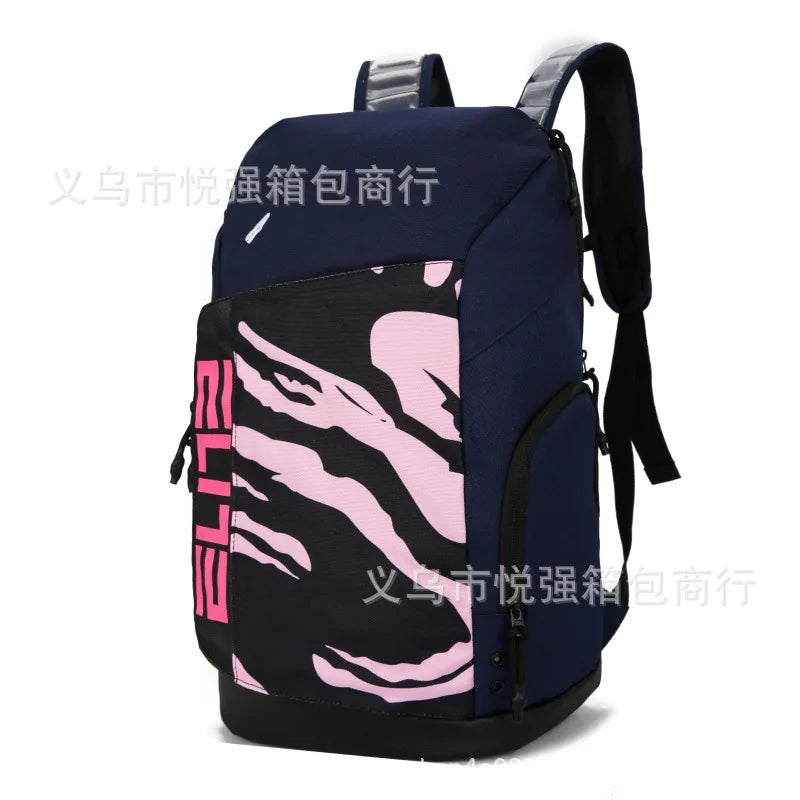 Leisure Sports Large Capacity Basketball Bag Air Cushion Shoulder Strap Elite Student Backpacking Travel Fitness Outdoor