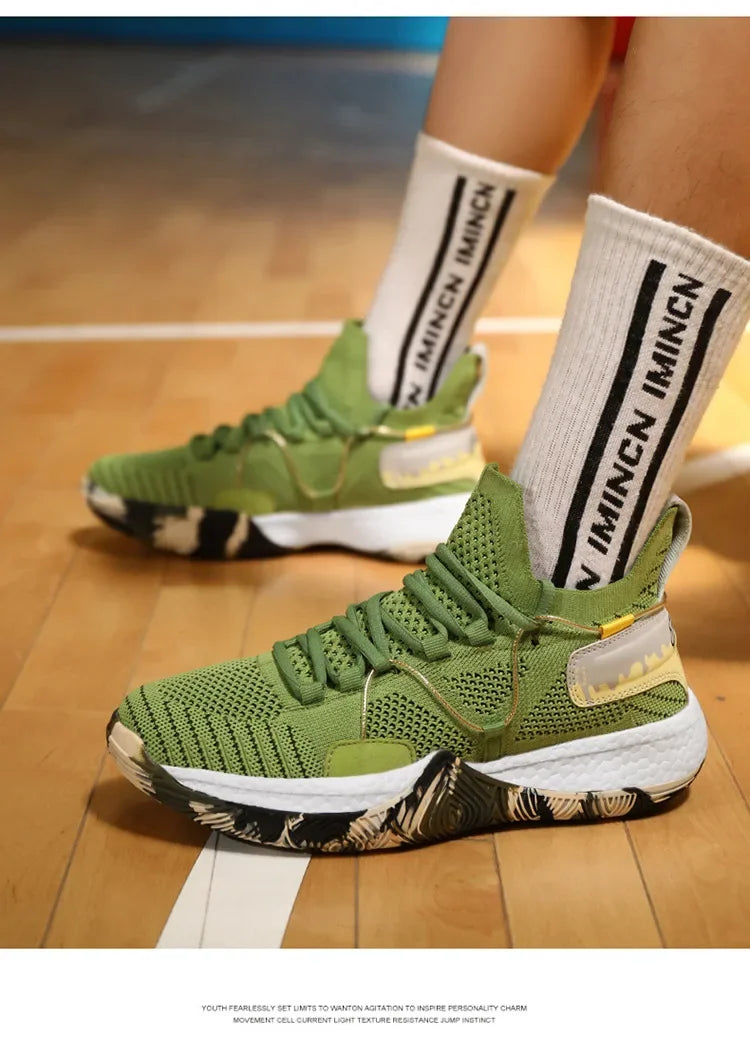 Sneaker Sport Léger Antidérapant Multicolor