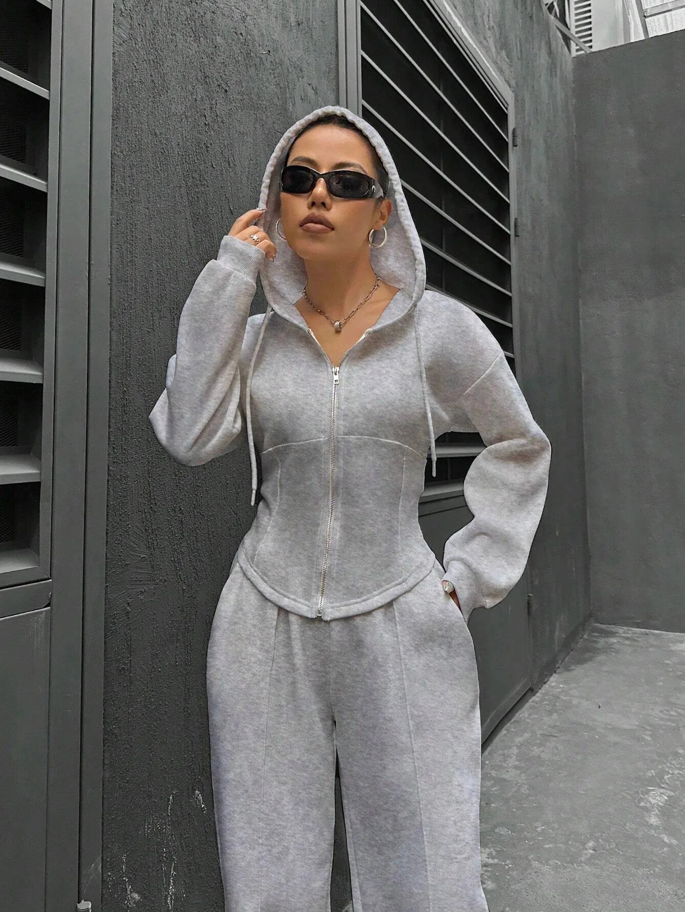 Ensemble Sport Femme - Zip-up & Jogging Slim