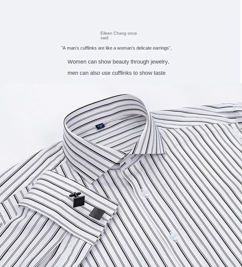 Chemise ML Slim Windsor Cufflinks Rayee