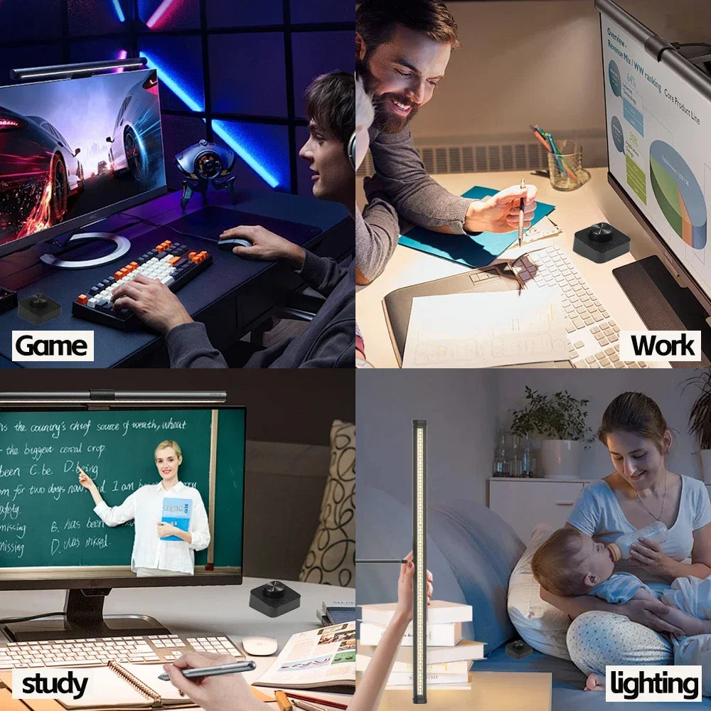 Barre Lumineuse Moniteur PC RGB Protection Yeux
