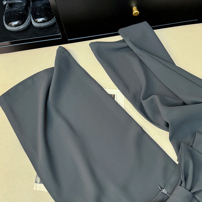 Pantalon Large Noeud Streetwear Femme