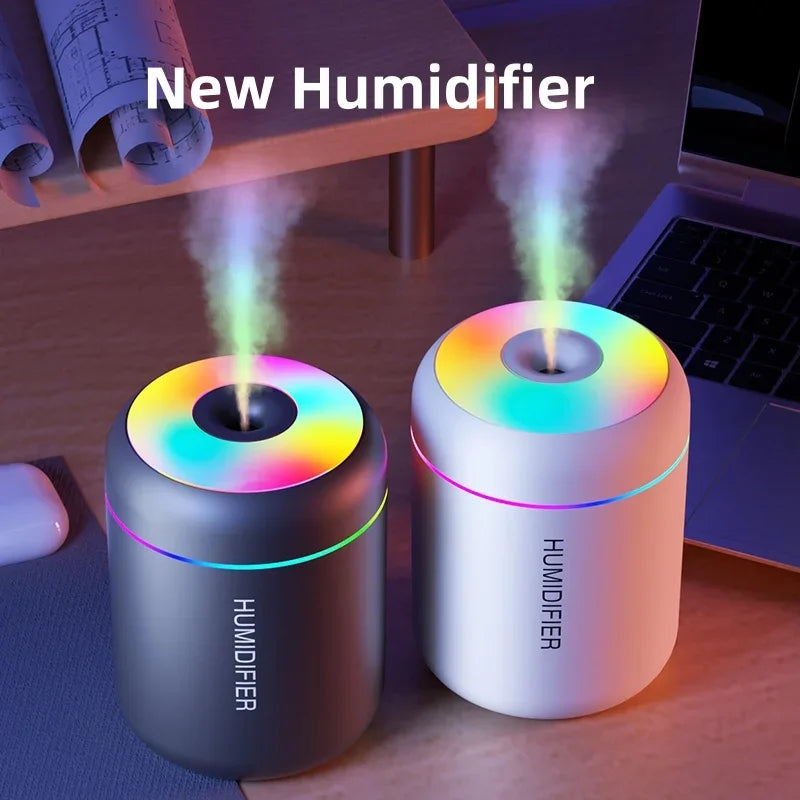 Mini Diffuseur d'Arômes - Humidificateur USB avec Effet LED