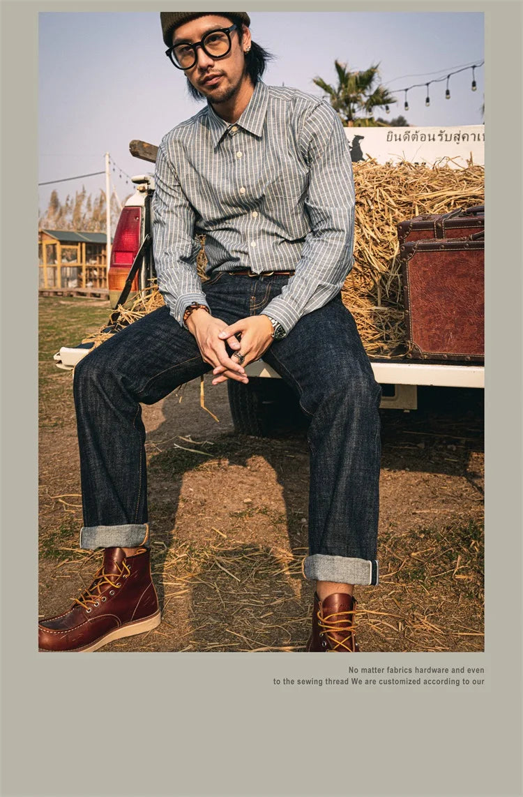 Jean Red Tornado 710 Slim Selvedge