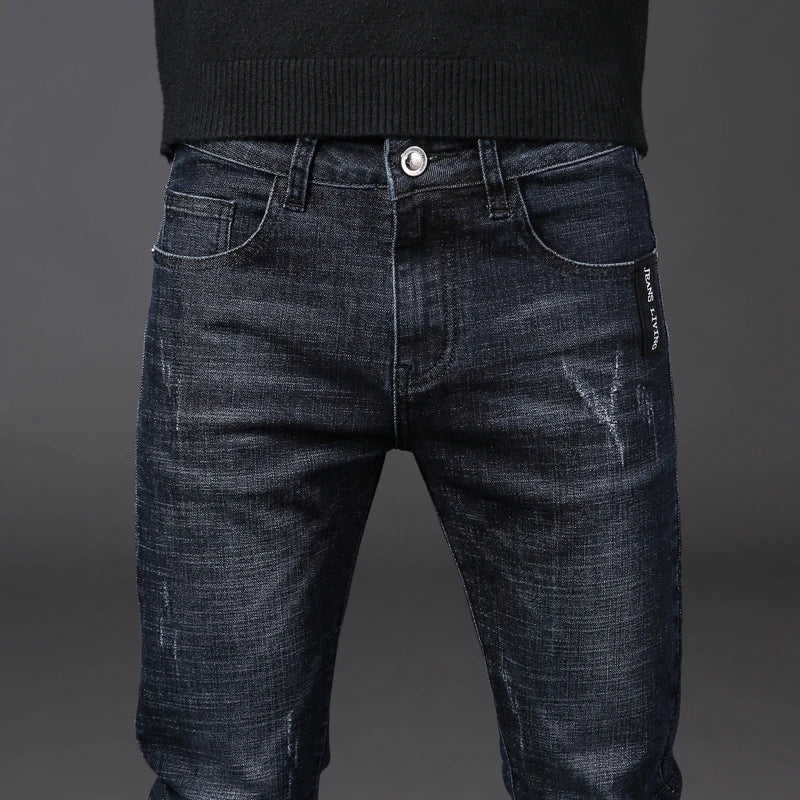 Jean Thermique Homme Fleece Hiver Droit
