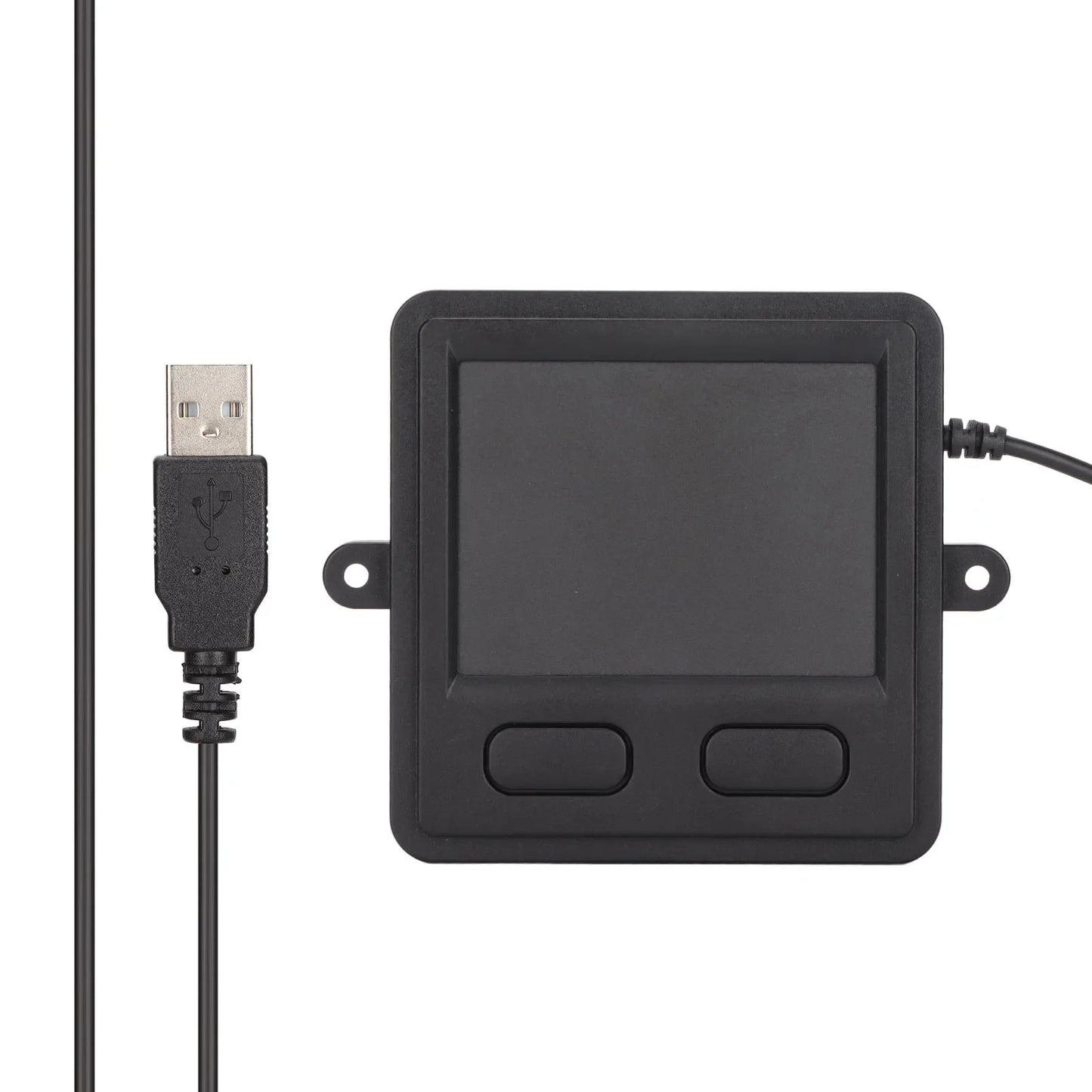 Portable Trackpad Trackpad USB Wired Embedded Compact Size 2 Buttons Portable Practical Computer Touch Pad for Laptops Desktops