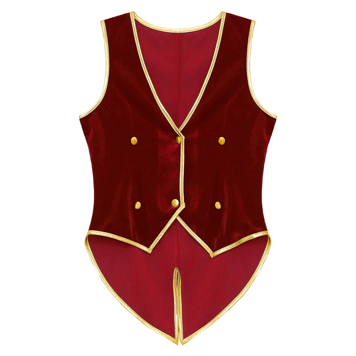 Velvet Vest Children Gentleman Tuxedo Vintage Victorian Steampunk Jacket Tailcoat Theme Party Medieval Costume Fancy Dress Up