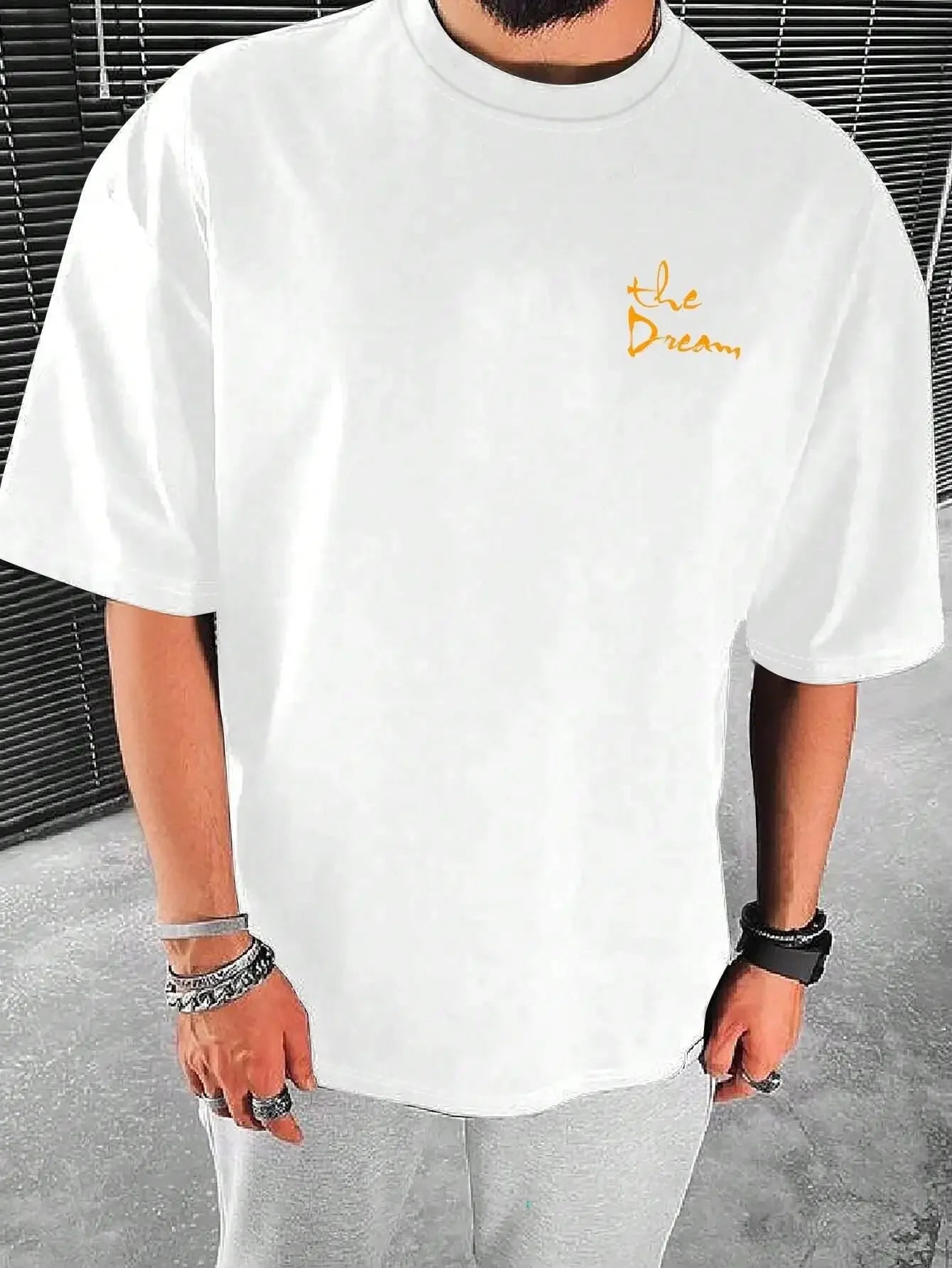 T-shirt Coton Streetwear "Live Your Dream"